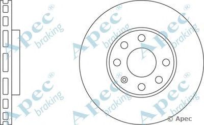 APEC BRAKING dsk809 -  Тормозной диск